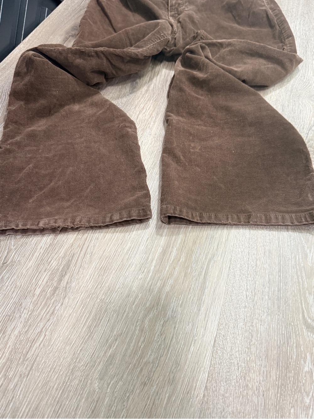 Sonoma Women’s Straight-Leg Corduroy Jeans in Dark Brown Size 12P - Picture 10 of 11